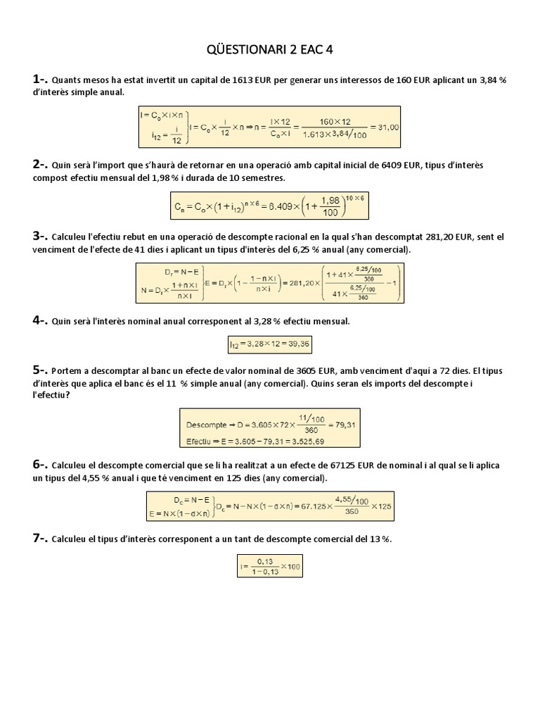 Qüestionari 2 Eac 4 | PDF