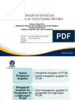 6 - Pengajuan Gugatan Pengadilan Tata Usaha Negara (HKM Peradilan)