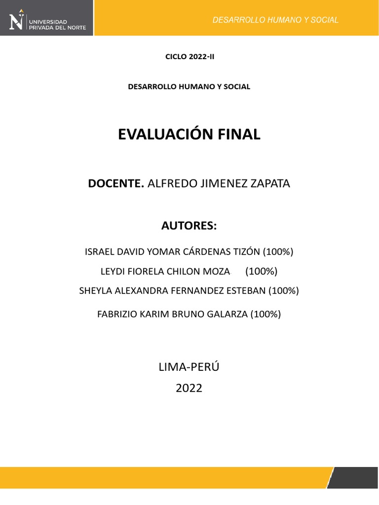 Importancia del Desarrollo Humano | PDF | Adultos | Infancia
