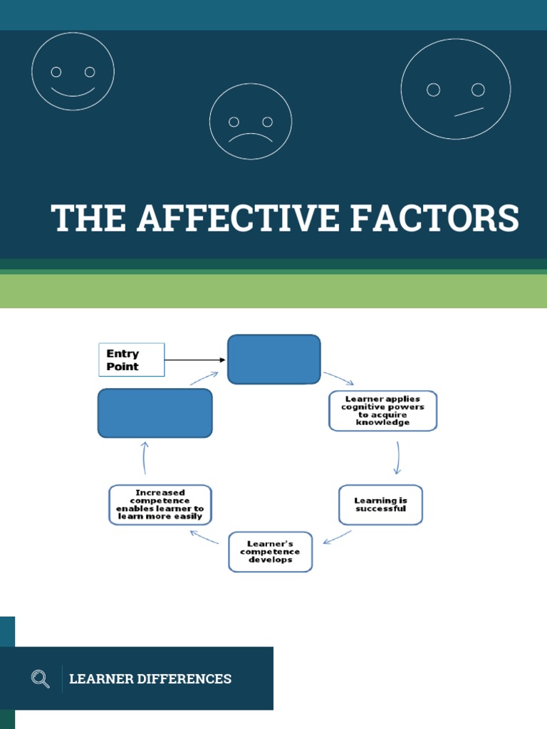 Affective factors pdf learning styles motivational