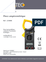 Pince Amperemetrique V Calibres Kenston Power Ohmtec 602763 Assemblysheet