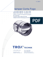 Damper Corta-Fogo TROX 60-45°