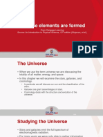 Week 001 Presentation How Elements Are Formed Part 1