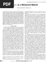 Download Silicon as a Mechanical Material by Longnan LI SN65055542 doc pdf
