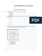 Soal Remidi Matematika PTS Kelas 8 2022