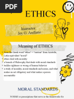 ETHICS - MORAL STANDARDS - MORAL DILEMMAS - Invidual - Organizatl - Structural