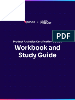 Product Analytics Certification Course Workbook Study Guide