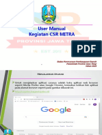 User Manual Kegiatan CSR Mitra - 2023