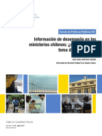 04 Martínez (2017) Información de Desempeño en Los Ministerios Chilenos