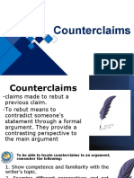 Reading and Writing Module 3-Part 2-Counterclaims