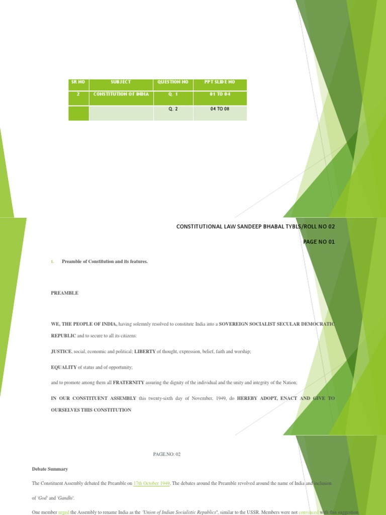 Constitutional Law PDF