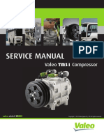 SERVICE MANUAL. Valeo TM31 Compressor. Copyright 2014 Valeo Japan CO., LTD. All rights reserved.