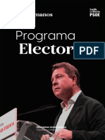 Programa Electoral PSCMPSOE