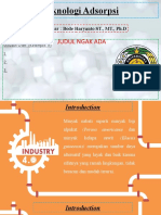 Contoh Tugas Kelompok 1 - Teknologi Adsorpsi