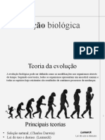 Evolução e Fossilização.