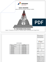 Basic Drawing Penangkal Petir Tipe Truss Tower 40 M (FT Cepu &TBBM Cilacap)