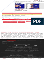 Age Calculator Calculate Age