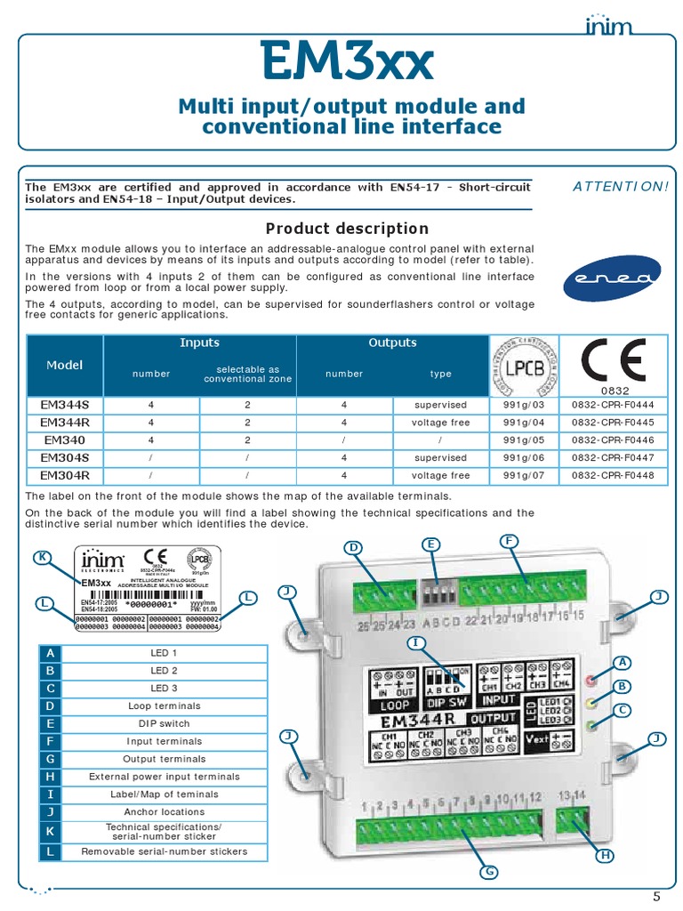 IU01 S-EM3xx Novo | PDF