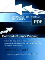 Perkalian Vektor (Dot Product)