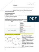 Drug Biotransformation