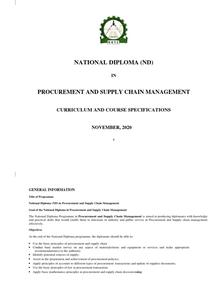 ND PSCM | PDF
