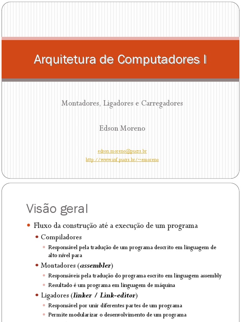 Aula 13 | PDF | Linguagem Assembly | Programação