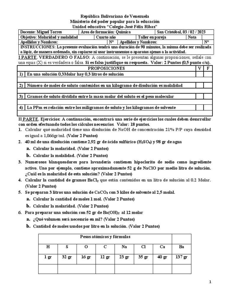 Cuarto Año Varones | PDF