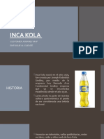 INCA KOLA - Customer Journey Map