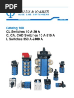 Kraus & Naimer CA10/CAD Series Overview | PDF | Switch | Equipment