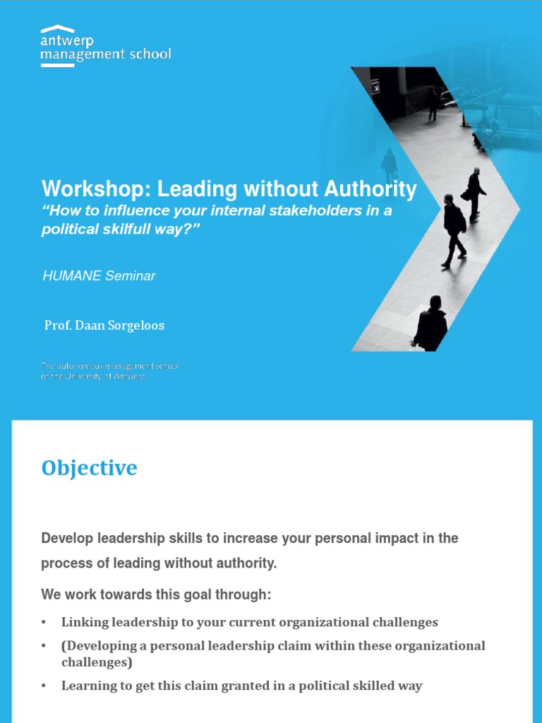 Leading Without Authority PDF