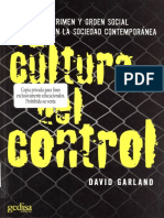 Garland, D. (2001) - La Cultura Del Control, Pp. 163-165 y 171-178