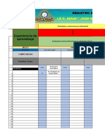 Registo Auxiliar SECUNDARIA Aec VII 3° y 4°