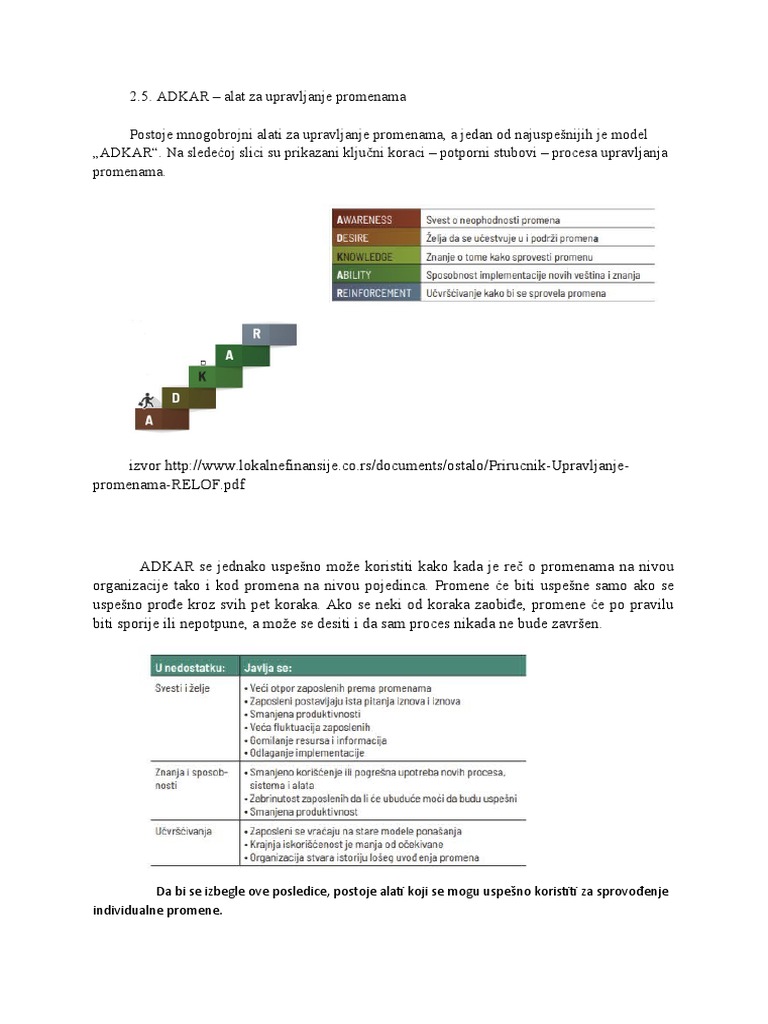 ADKAR | PDF