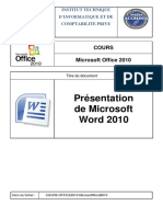 cours-Microsoft-Word2010- ITIGEC