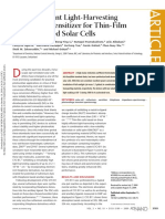 317 - Highly Efficient Light-Harvesting Ruthenium Sensitizer For Thin-Film Dye-Sensitized Solar Cells