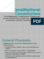 Constitutional Commissions