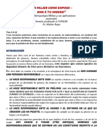 La Mujer Como Esposa - Ama A Tu Marido