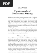 Fundamentals of Professional Writing