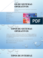 Tipos de Sistemas Operativos