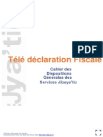 Cahier Des Dispositions Fiscales
