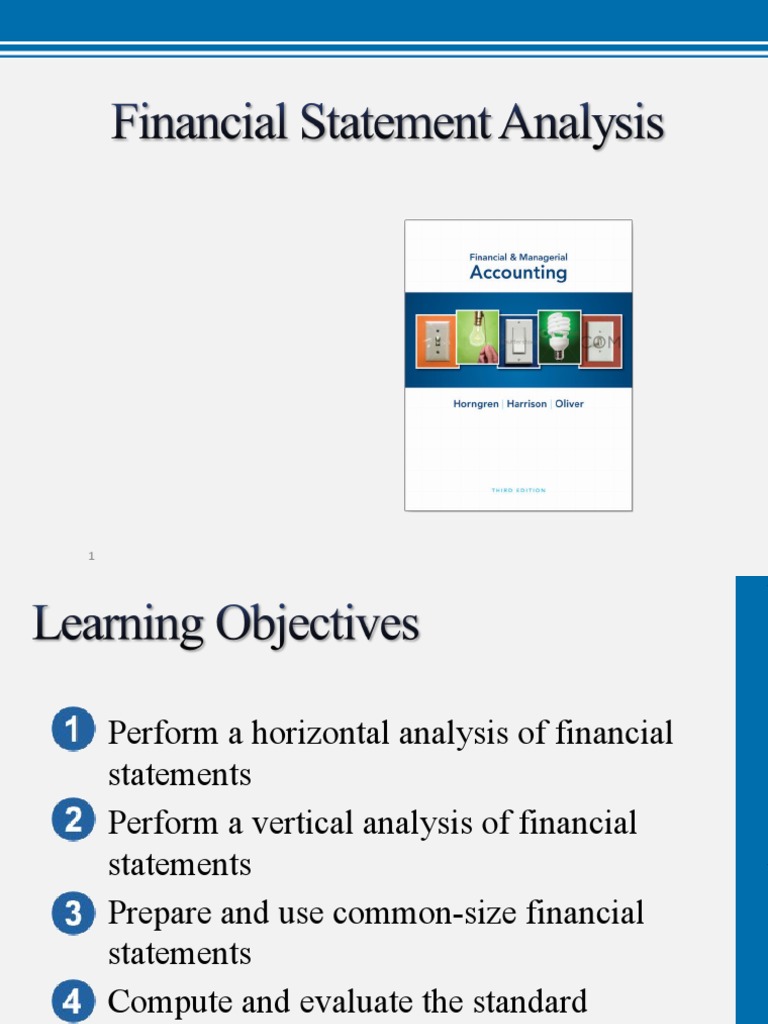 Chapter 3 Analysis of Financial Statements | PDF | Equity (Finance ...