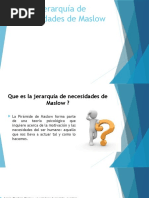 Jerarquía de Necesidades de Maslow 9-B IMI