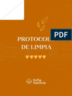 Protocolo de Limpia