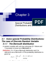 Special Probability Distributions and Densities