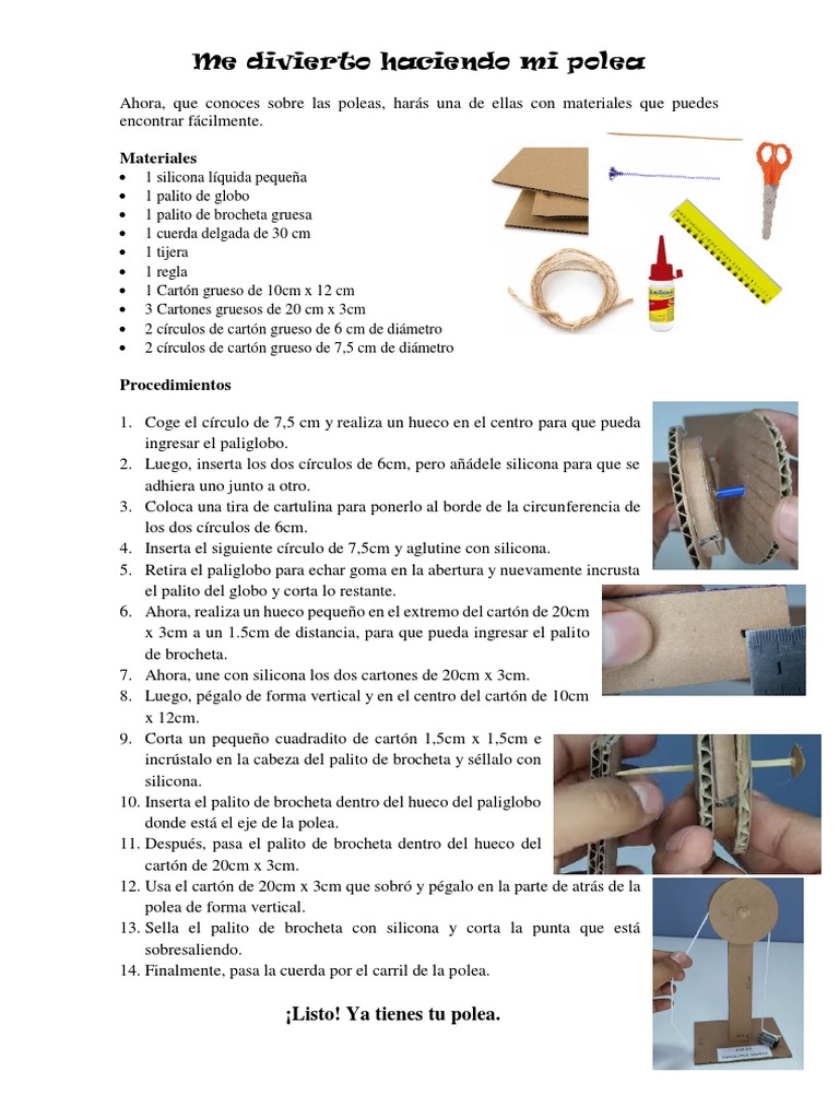 Lectura De Poleas Pdf