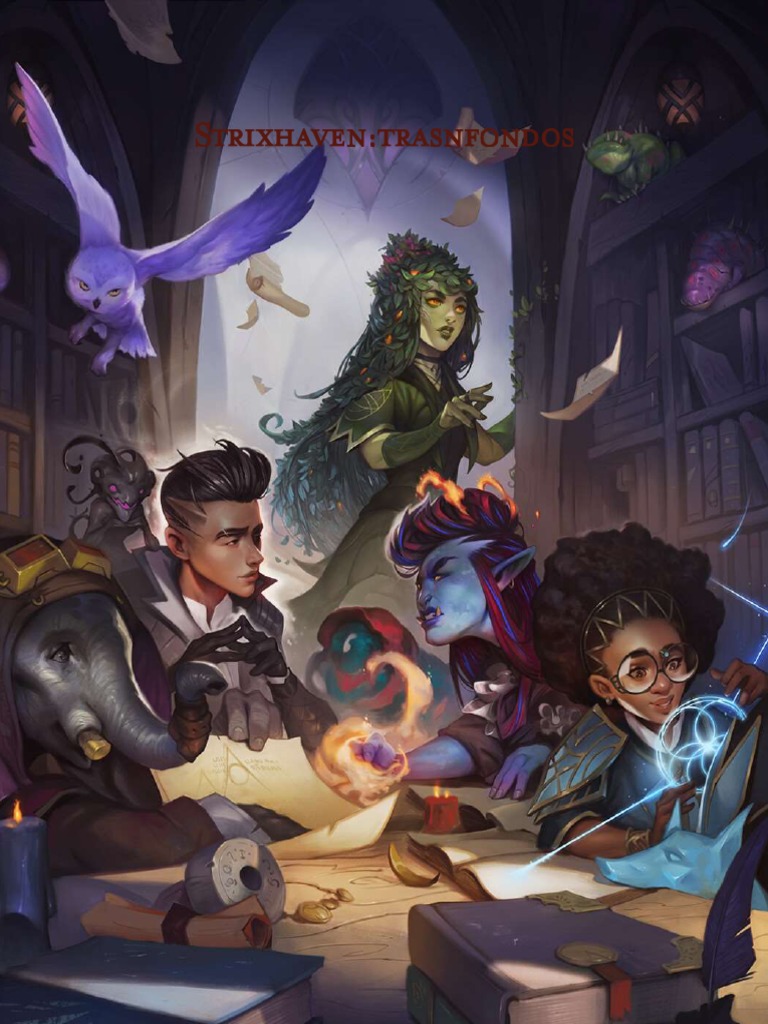 Strixhaven Trasfondos PDF