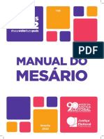 Manual Mesário ELEIÇÕES-2022