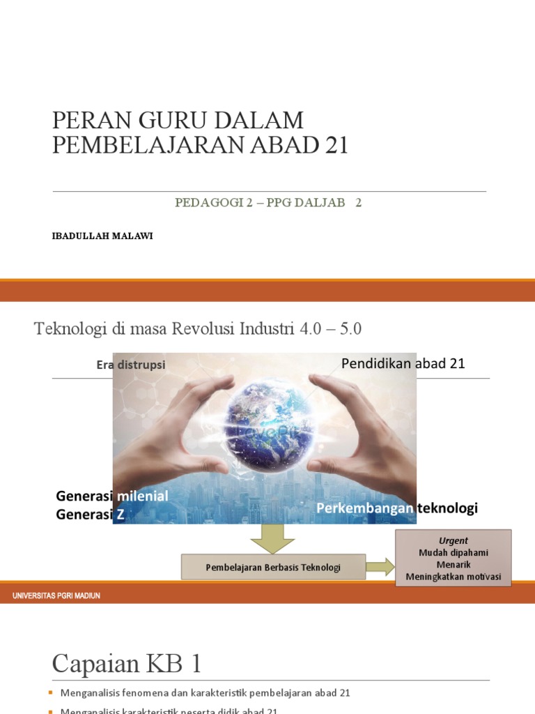 2 Modul 2 Peran Guru Abad 21 Pdf