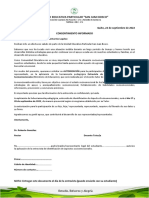 Carta de Autorizacion