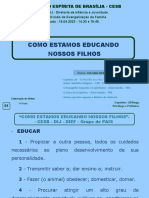 Como Estamos Educando Nossos Filhos